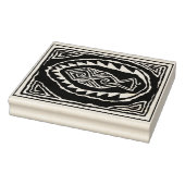 Tampons Encreurs Art populaire Poisson Design Timbre en caoutchouc  (Tampon)