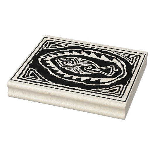 Tampons Encreurs Art populaire Poisson Design Timbre en caoutchouc  (Tampon)