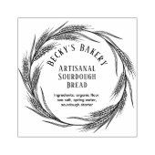 Tampons Encreurs Artisan Baker Blé Wreath Bio Pain de pâte (Impression)