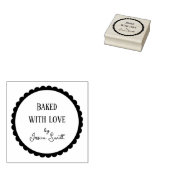 Tampons Encreurs Artisanat de cuisson simple avec amour (Tamponné)