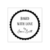 Tampons Encreurs Artisanat de cuisson simple avec amour (Impression)