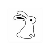 Tampons Encreurs Assis Alerte Lapin Rabin Couleur moi (Impression)
