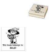 Tampons Encreurs Assistant Whimsical "Ce livre appartient à" (Tamponné)