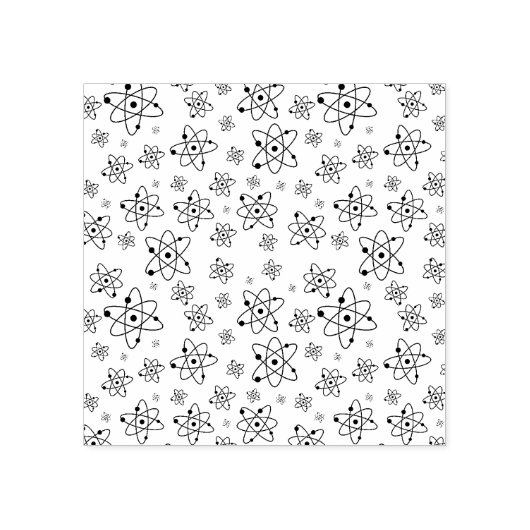 Tampons Encreurs Atoms Rétro Motif d'âge atomique (Impression)