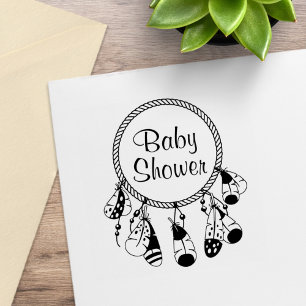 Tampons Encreurs Attrape-rêves Tribal Boho Baby Shower