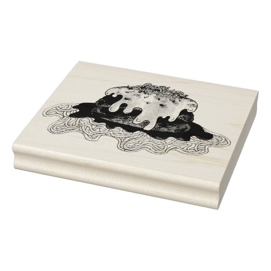 Tampons Encreurs Aubgergine Parme Parmesan Italien (Tampon)