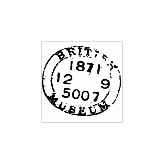 Tampons Encreurs Authentic Dated Museum Document Sceau Journalisati (Impression)