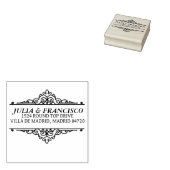 Tampons Encreurs Automatic Rubber Stamp with Family Address (Tamponné)