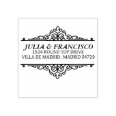 Tampons Encreurs Automatic Rubber Stamp with Family Address (Impression)