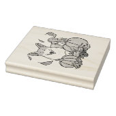 Tampons Encreurs Automne Pembroke Welsh Corgi (rouge 1) Citrouille (Tampon)