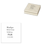 Tampons Encreurs Avec amour ajouter nom de couple lettre merci ajou (Tamponné)