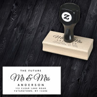 Avenir élégant M. et Mme Retourner l'adresse Scrip