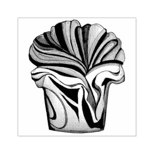 Tampons Encreurs Babka Chocolat Pain tranche Pain Pain Pain Boulet 