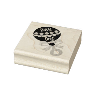 Tampons Encreurs Baby Boy Rattle