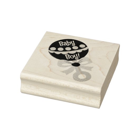 Tampons Encreurs Baby Boy Rattle (Tampon)