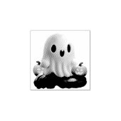 Tampons Encreurs Baby Ghost Déplaisant mignon caractère Halloween (Impression)