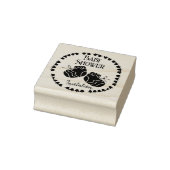 Tampons Encreurs Baby shower Bébé Booties Timbre en caoutchouc (Tampon)