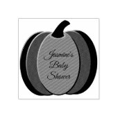 Tampons Encreurs Baby shower Citrouille neutre genre mignon Orange (Impression)