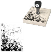 Tampons Encreurs Baby shower Rainbow Soap Bubbles (Tamponné)