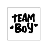 Tampons Encreurs Baby shower Team Boy (Impression)