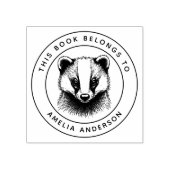Tampons Encreurs Badger Bébé Personnalisé Ce Livre Appartient Au No (Impression)