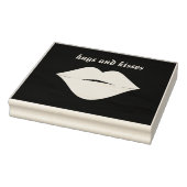 Tampons Encreurs Baiser les lèvres romantiques embrasser et embrass (Tampon)