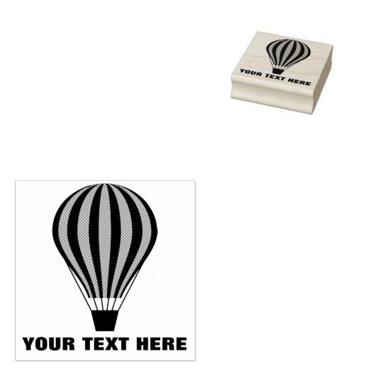 Tampons Encreurs Ballon à air chaud (Tamponné)