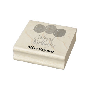 Tampons Encreurs Ballons d'anniversaire