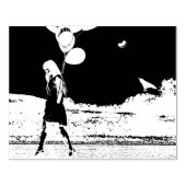 Tampons Encreurs Ballons d'anniversaire et corbeau (Impression)