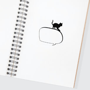 Tampons Encreurs Balloon pour discours de chat, Journal