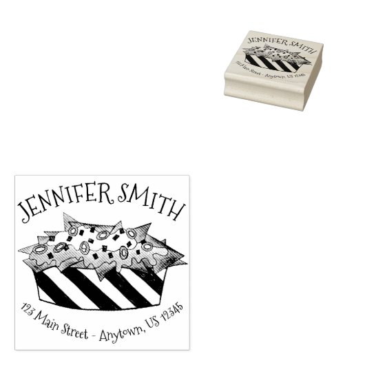 Tampons Encreurs Ballpark Fromage Nacho Chips Snack Adresse aliment (Tamponné)