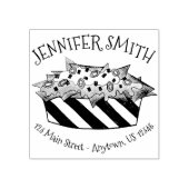 Tampons Encreurs Ballpark Fromage Nacho Chips Snack Adresse aliment (Impression)