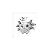 Tampons Encreurs Bande dessinée du mignon Axolotl (Impression)