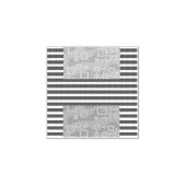 Tampons Encreurs Bandes cool géométriques (Impression)