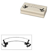 Tampons Encreurs Bannière en caoutchouc Vintage (Tamponné)