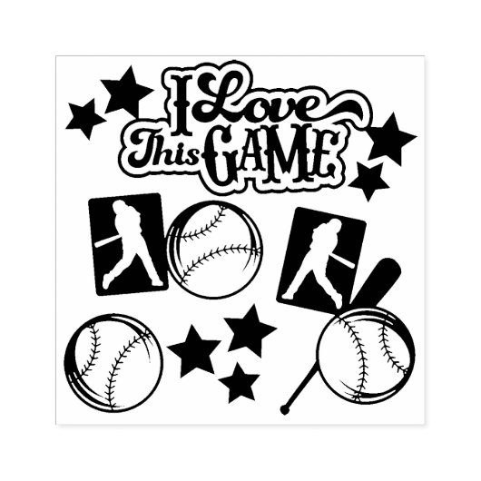 Tampons Encreurs Baseball (Impression)