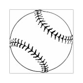 Tampons Encreurs Baseball Design Timbre en bois (Impression)