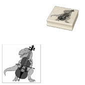 Tampons Encreurs Basse T-Rex debout (Tamponné)