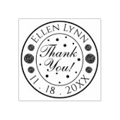 Tampons Encreurs Bat Bar Mitzvah Logo Confetti Écran En Caoutchouc (Impression)