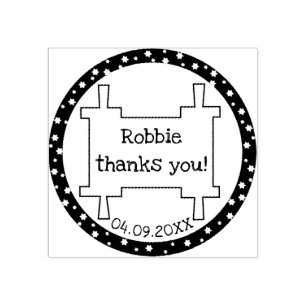Tampons Encreurs Bat Bar Mitzvah Stamp et Torah Stamp