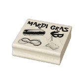 Tampons Encreurs Beads Mardi Gras Mask New Orleans Beignet NOLA (Tampon)