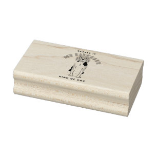 TAMPONS ENCREURS BEAGLE EST MON CHIEN PRÉFÉRÉ