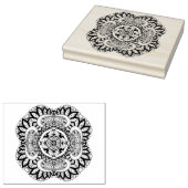 Tampons Encreurs Beau Carré Déco Doodle (Tamponné)