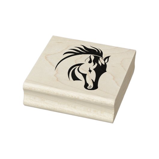 Tampons Encreurs Beau Cheval Design Timbre en bois (Tampon)