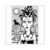 TAMPONS ENCREURS BEAU MONSTRE DÉPLAISANT FRANKENELLA, GRAVES, CAT (Impression)