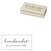 Tampons Encreurs Beau script simple fait main (Tamponné)