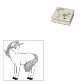 Tampons Encreurs Beau Timbre en caoutchouc Unicorne (Tamponné)