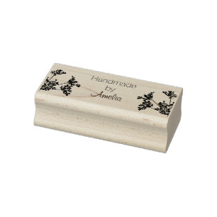 Tampons Encreurs Beau Timbre Fleur Fleur Délicat Fabriqué À La Main