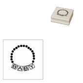Tampons Encreurs Bébé Bracelet Art Timbre (Tamponné)