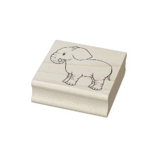 Tampons Encreurs Bébé mignon Timbre en caoutchouc Eléphant